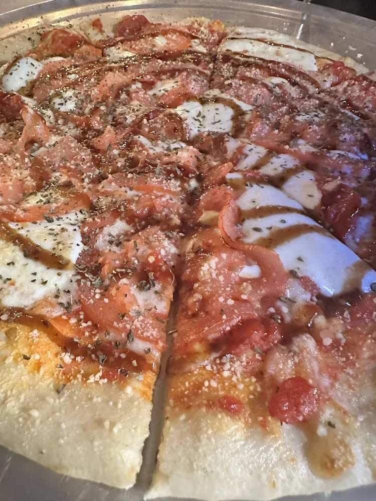 Margarita Pizza with Balsamic Drizzle